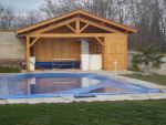 Pool Hause Baie Semi Ouvert